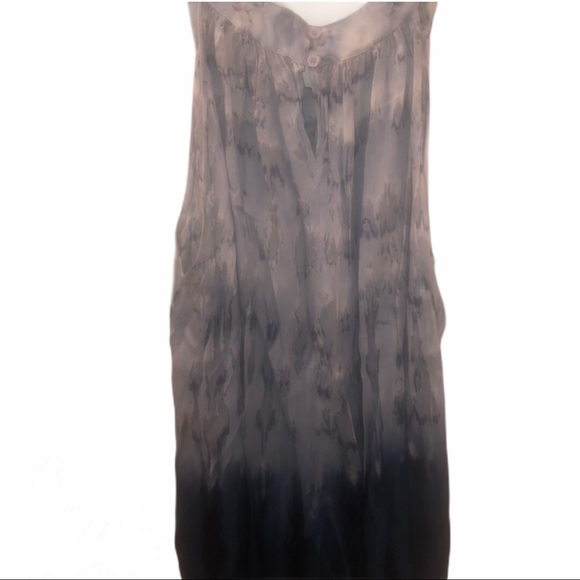 Bella Moda Blue Tie Dye Pattern w/Faux Silver Stud - Picture 2 of 8